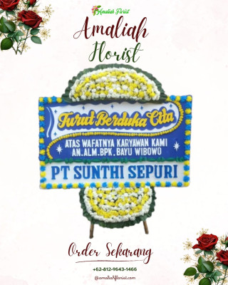 Papan Bunga Duka di Sabungan Jae