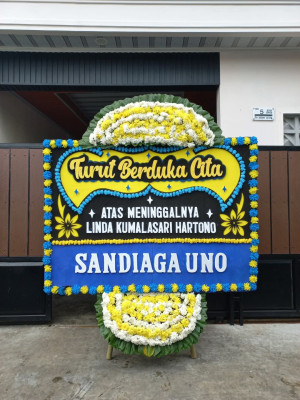 Papan Bunga Duka di Sabungan Jae